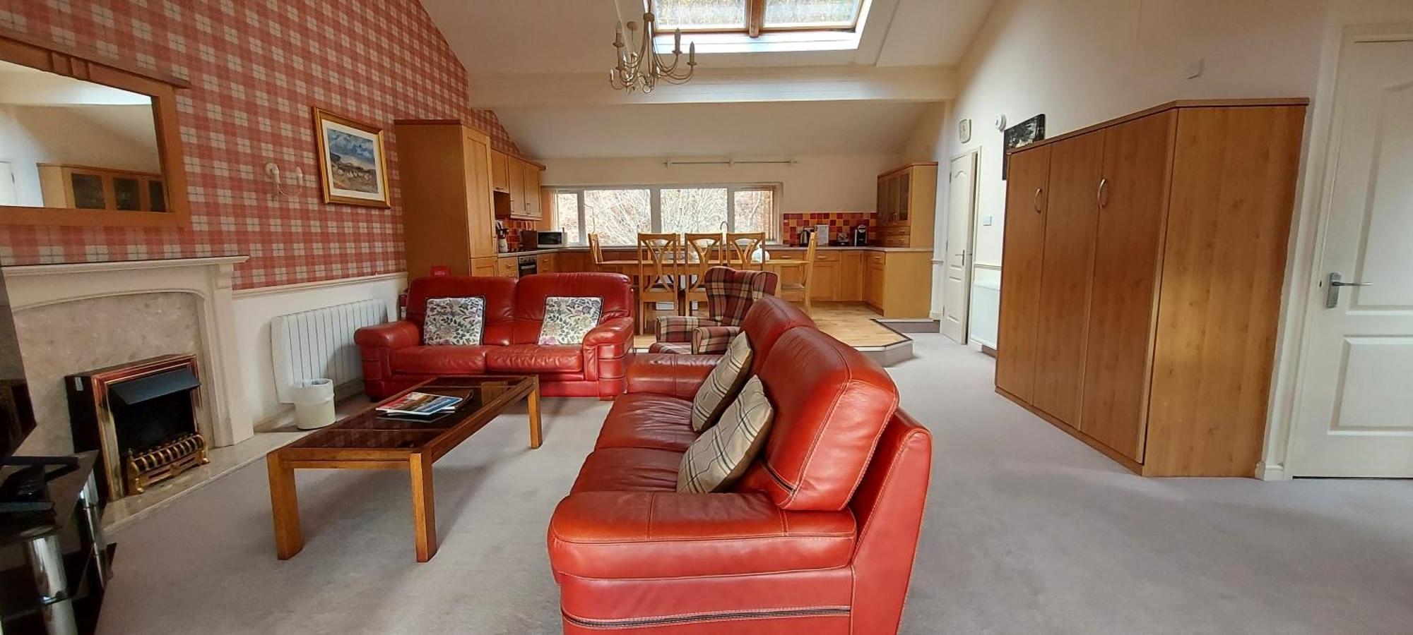 Деревянный коттедж Loch Rannoch Highland Club Кинлох-Раннох