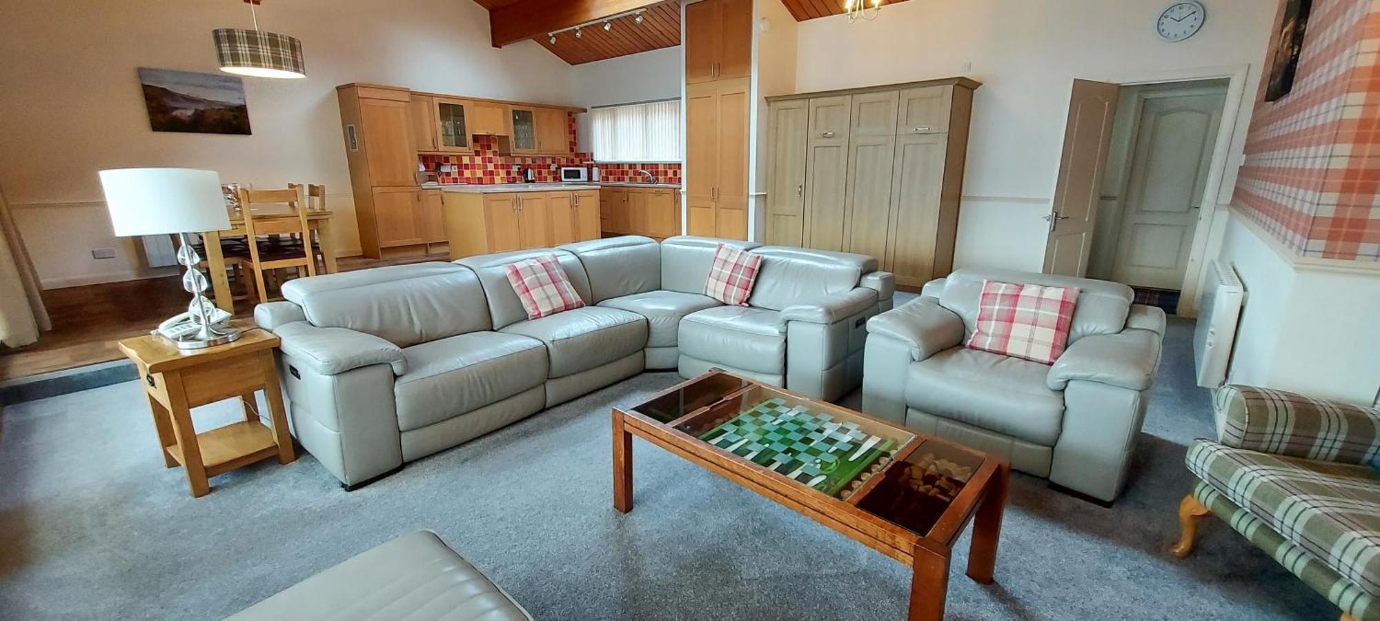 Деревянный коттедж Loch Rannoch Highland Club Кинлох-Раннох